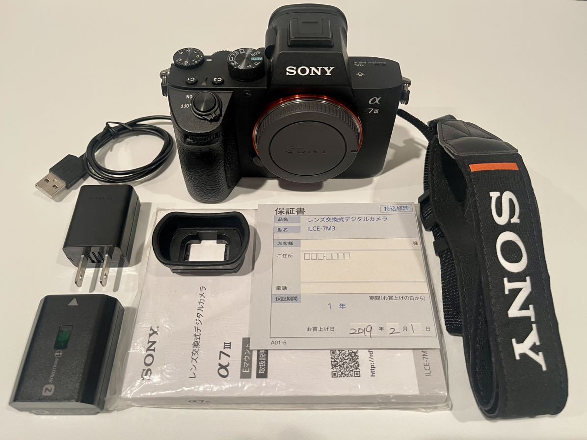 SONY III α7 ミラーレス一眼 ILCE-7M3 ミラーレス一眼カメラ α7III 