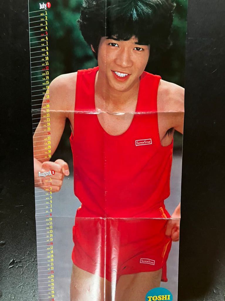 大型ポスター 河合奈保子 水着 田原俊彦(ポスター)｜売買された