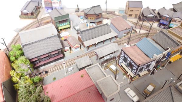 講談社 Nゲージジオラマ「昭和の鉄道模型を作る」半完成品 破損あり
