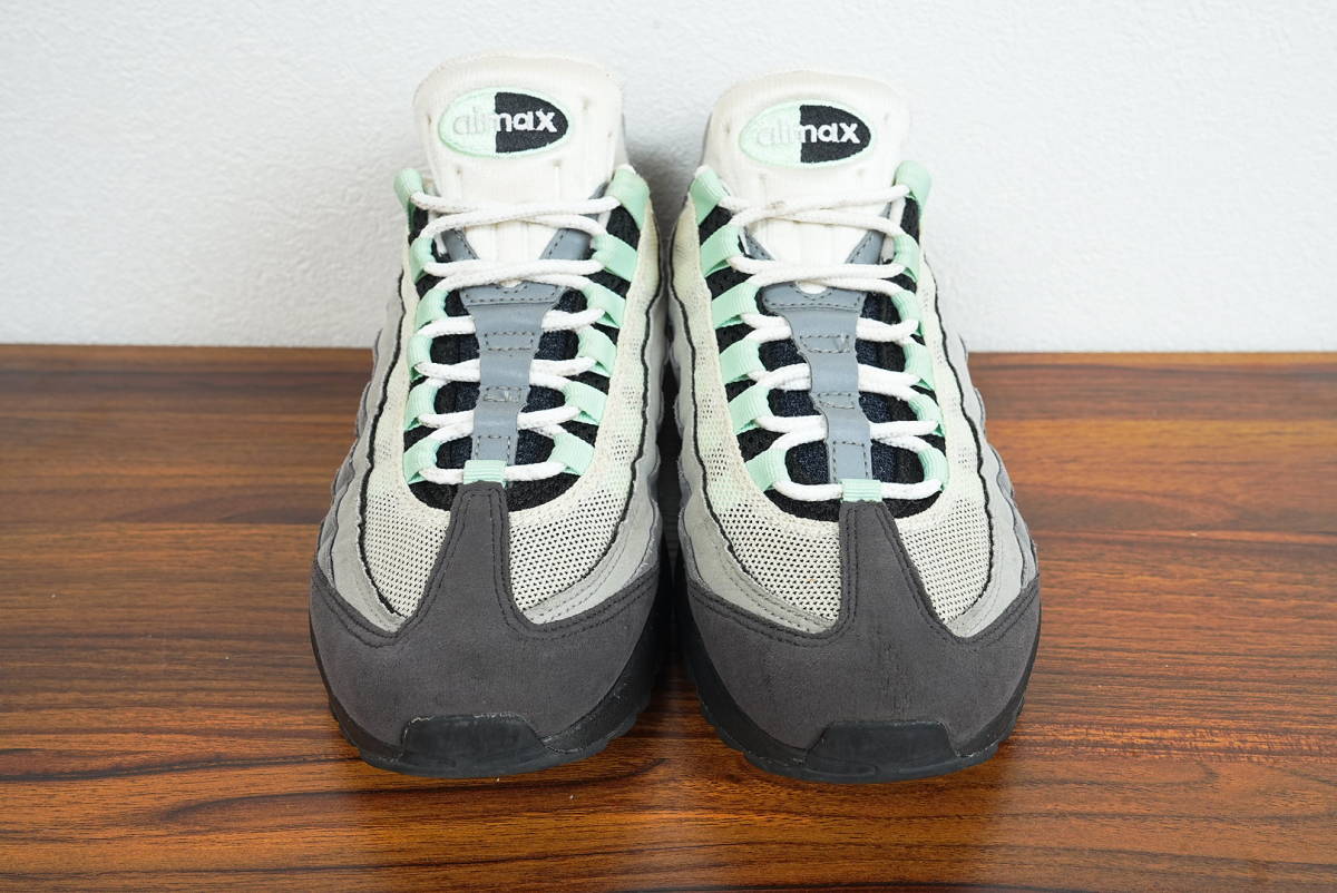 中古 25cm CD7495 101 AIR MAX 95 FRESH MINT エアマックス95 