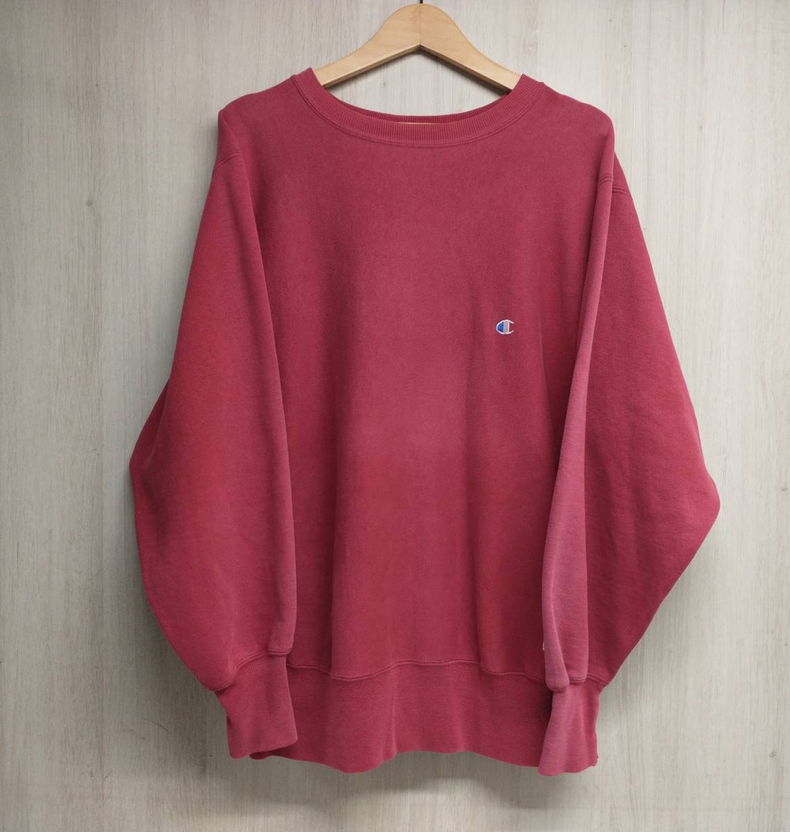 Champion REVERSE WEAVE チャンピオン リバースウィーブ スウェット バーガンディ レッド USA製 90s ヴィンテージ 青目 店舗受取可