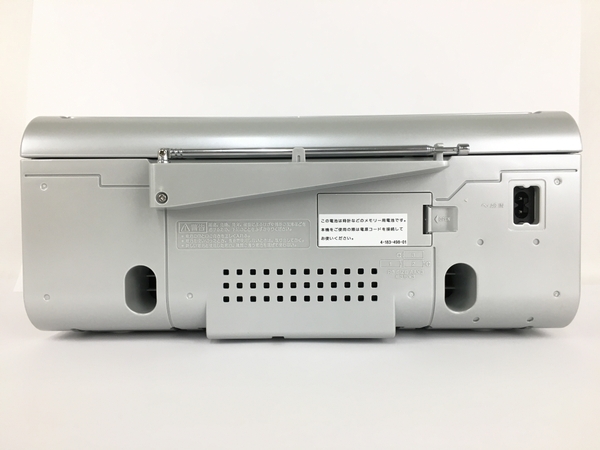SONY CFD-W78 CD ラジオ カセット レコーダー マイク 元箱 付 2012年製