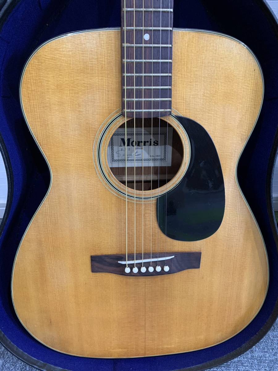 Morris ギターハードケース 鍵付き