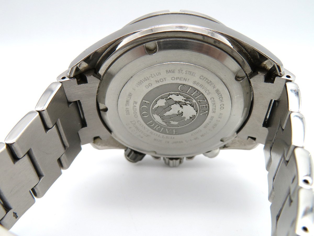 ◇1円◇稼働◇ シチズン h112-t016651 エアダイバーズ 白 ソーラー 
