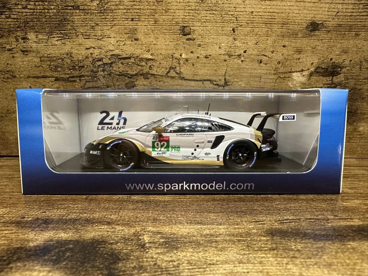Spark 1/43 スパーク 1/43 Porsche 911 RSR - Porsche GT Team - 24H Le Mans 2019
