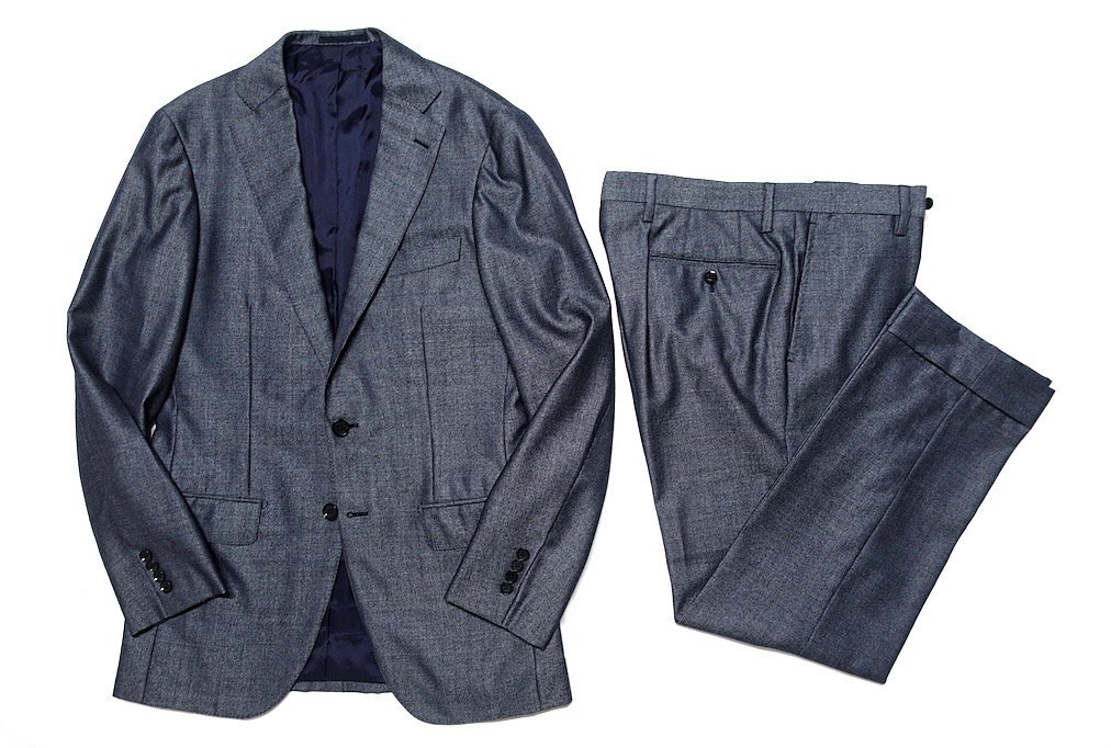 超美品 RING JACKET リングヂャケット ウール シルク スーツ 