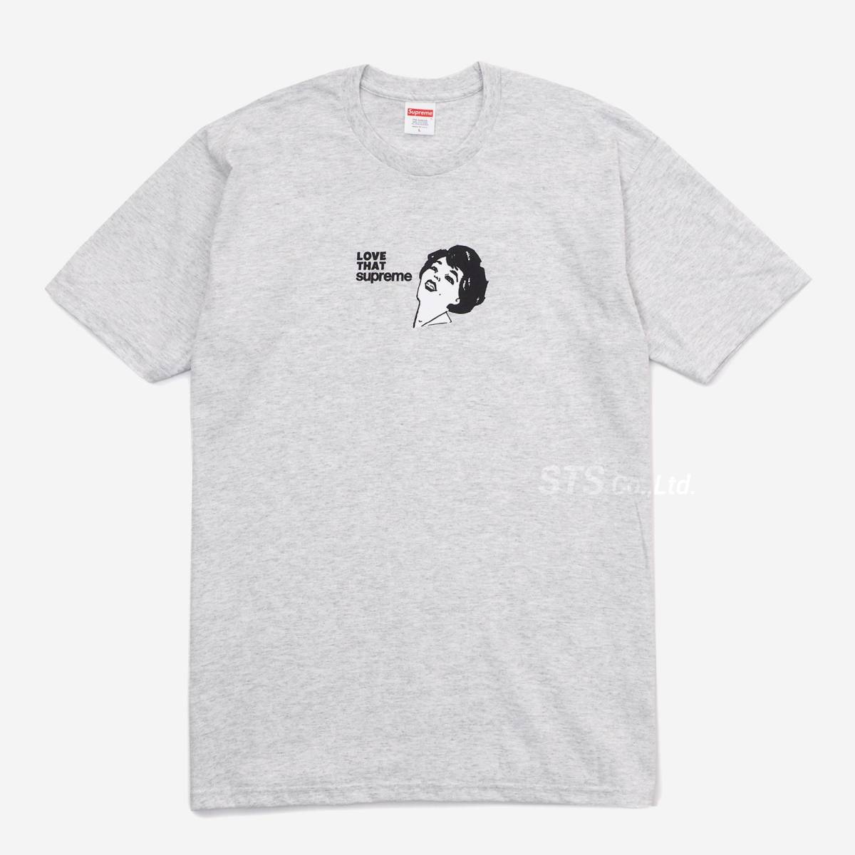 Supreme - Love That Tee 灰M シュプリーム - ラブ ザット ティー 2022SS