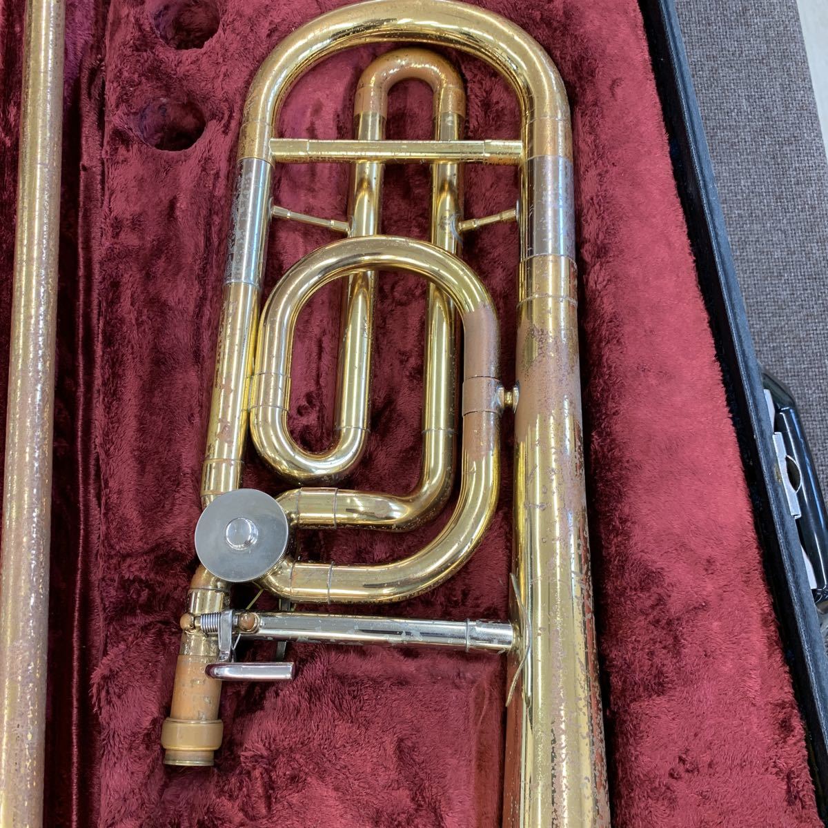 YAMAHA ヤマハ YBL-322 バストロンボーン マウスピース付き