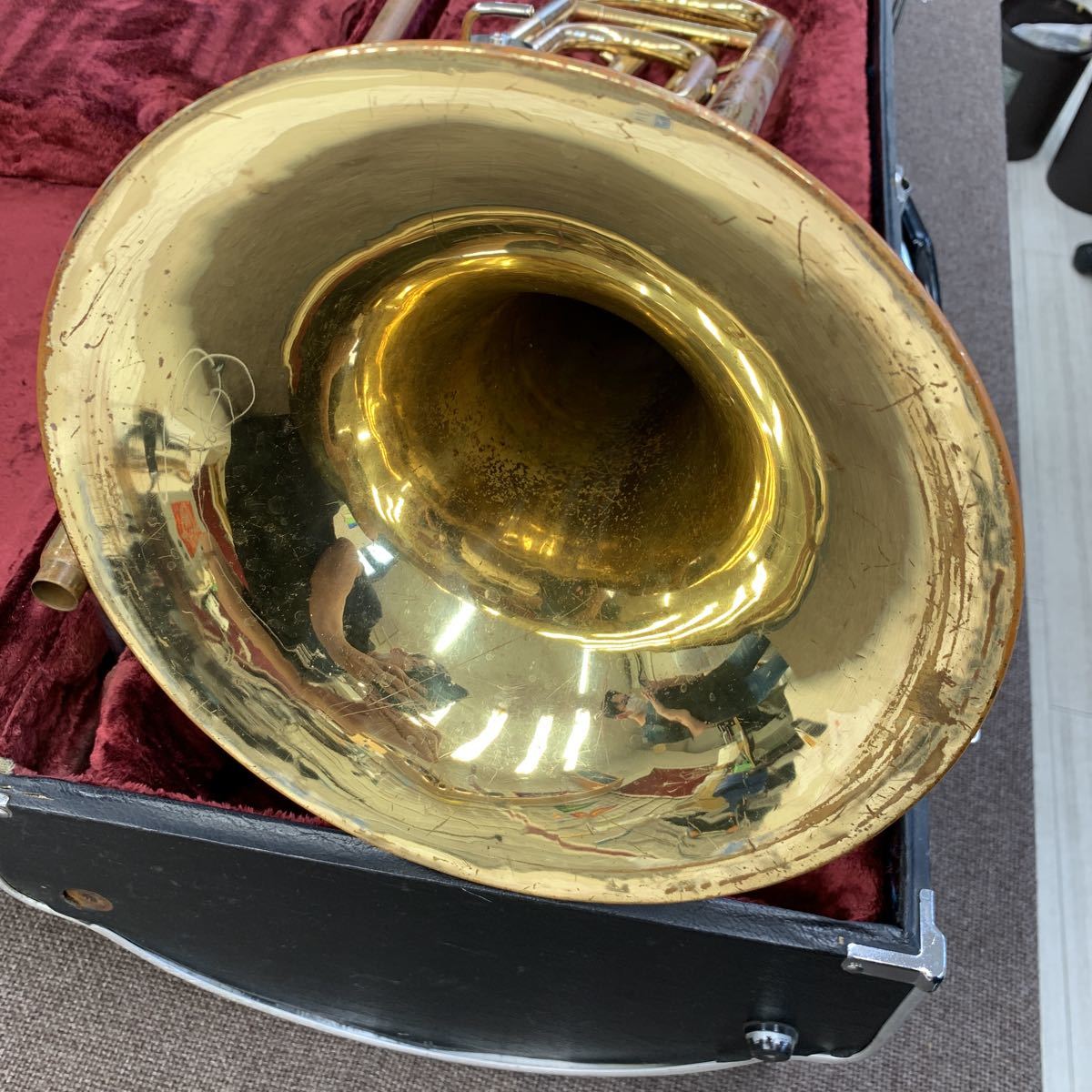 YAMAHA ヤマハ YBL-322 バストロンボーン マウスピース付き