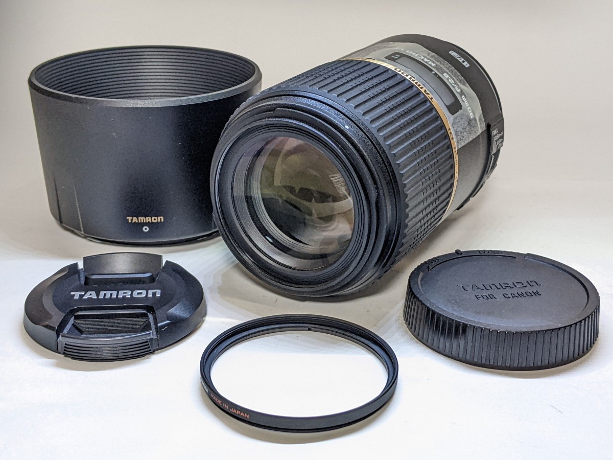 ☆新品同様☆ TAMRON タムロン SP 90mm F2.8 Di MACRO VC F004 キヤノン用