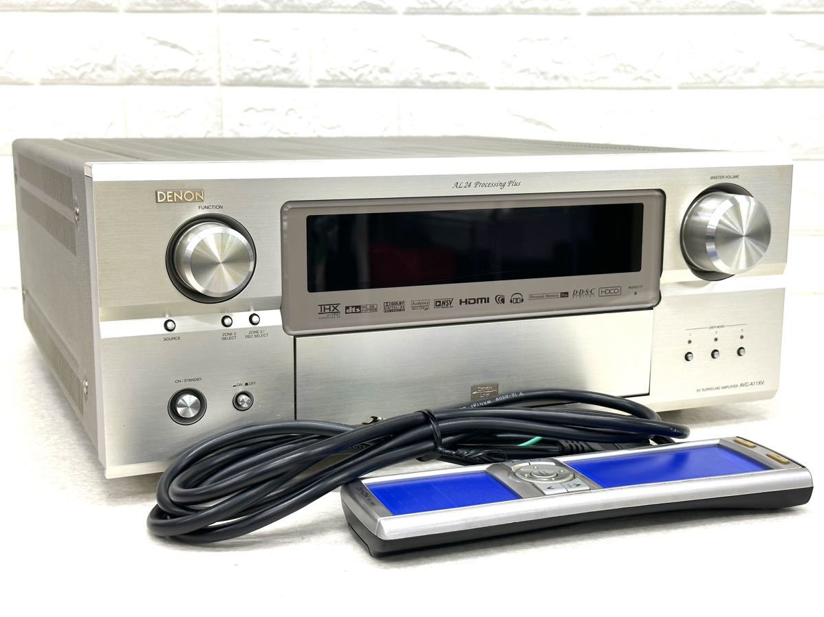 A353 140 DENON デノン AVアンプ AVC-A11XV AVサラウンドアンプ 通電