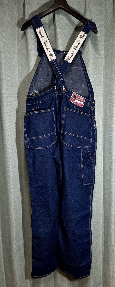 美品 Size S WEIRDO オーバーオール 杢シャンブレー GLAD HAND Gangsterville OLD CROW by GLADHAND Dry bones attractions 
