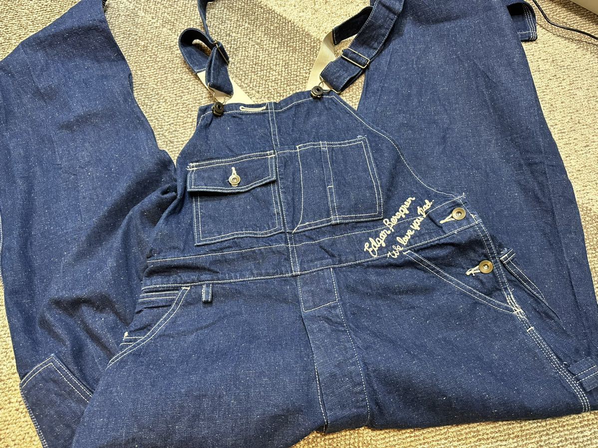美品 Size S WEIRDO オーバーオール 杢シャンブレー GLAD HAND Gangsterville OLD CROW by GLADHAND Dry bones attractions 