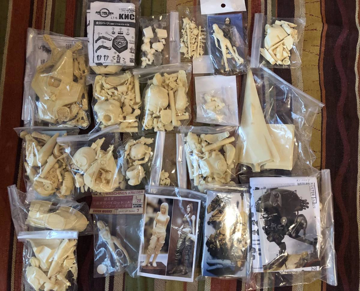超レアメガパック色々セット Ma.k & Junk Tank Rock ガレージキット 