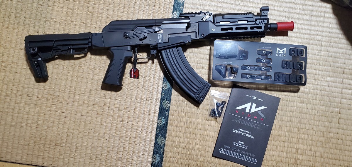 AK Storm ストーム 次世代電動ガン ブラック 東京マルイ 次世代電動