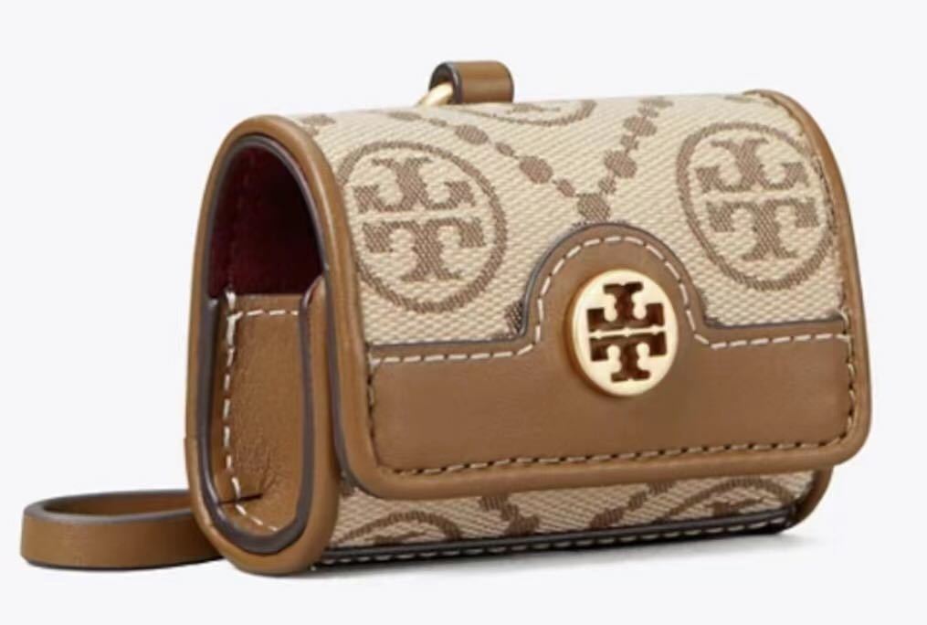 新品】トリーバーチ TORY BURCH T MONOGRAM JACQUARD CASE FOR AIRPODS
