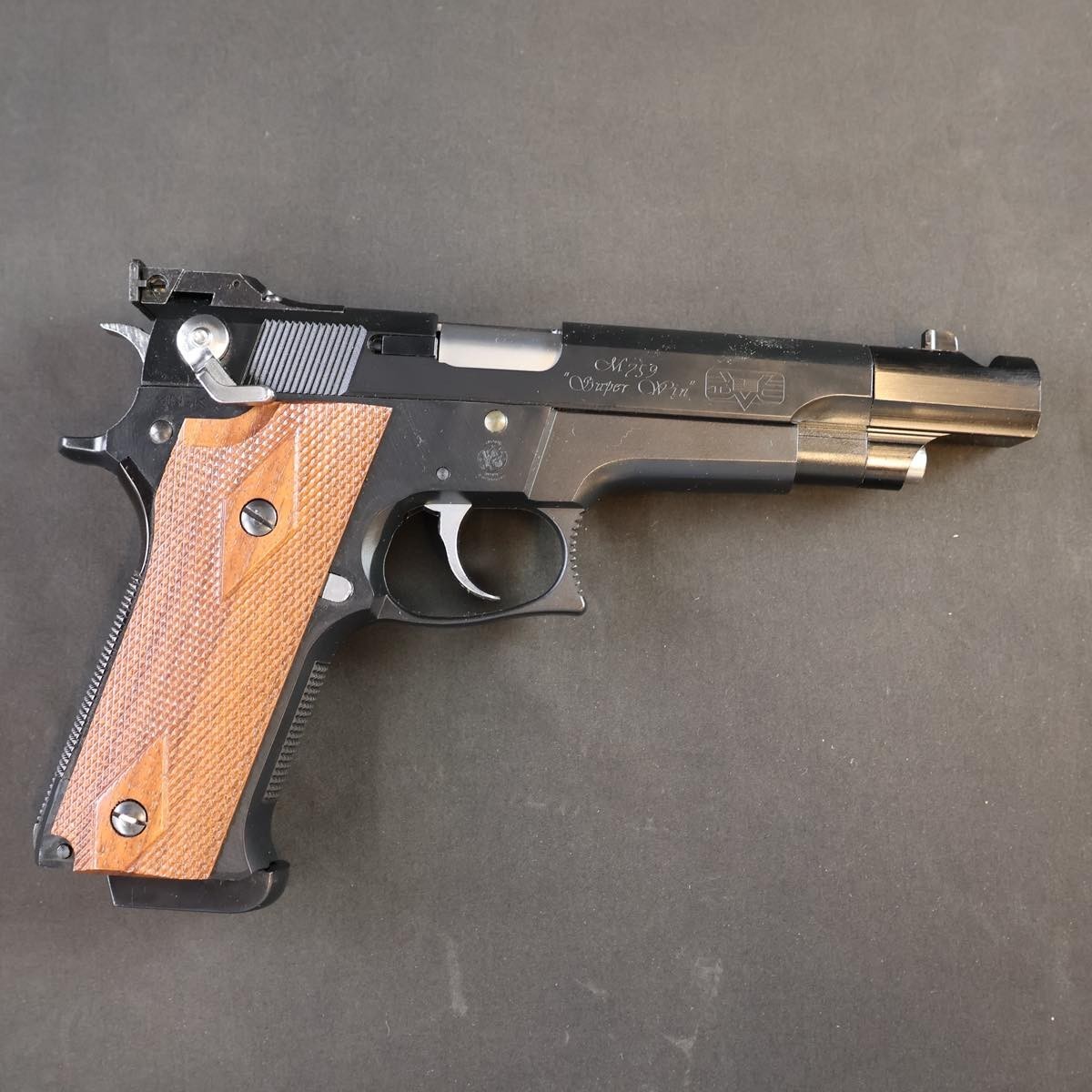 M759 S&W スーパーマスター MGC ビンテージ 固定ガスガン レビュー 