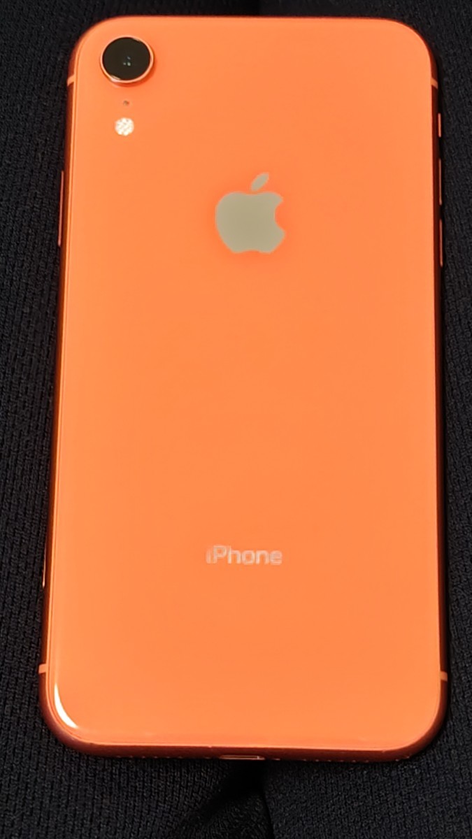 100円スタート売切] iPhoneXR 64GB コーラル 中古良品 【公式通販】