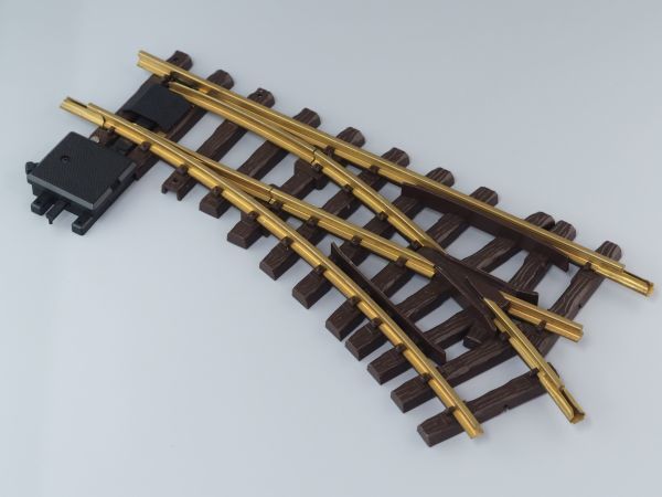 鉄道模型 Gゲージ LGB LEHMANN レーマン 1205 手動ポイント 右 LGB