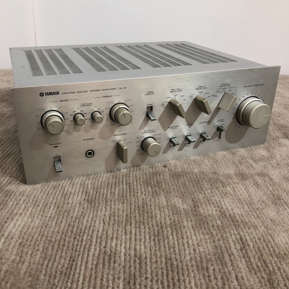 YAMAHA ヤマハ B-6 ステレオパワーアンプ ジャンク品