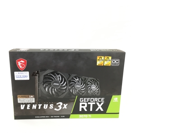 MSI GeForce RTX 3070 Ti VENTUS 3X 8GB OC GDDR6X グラフィックボード