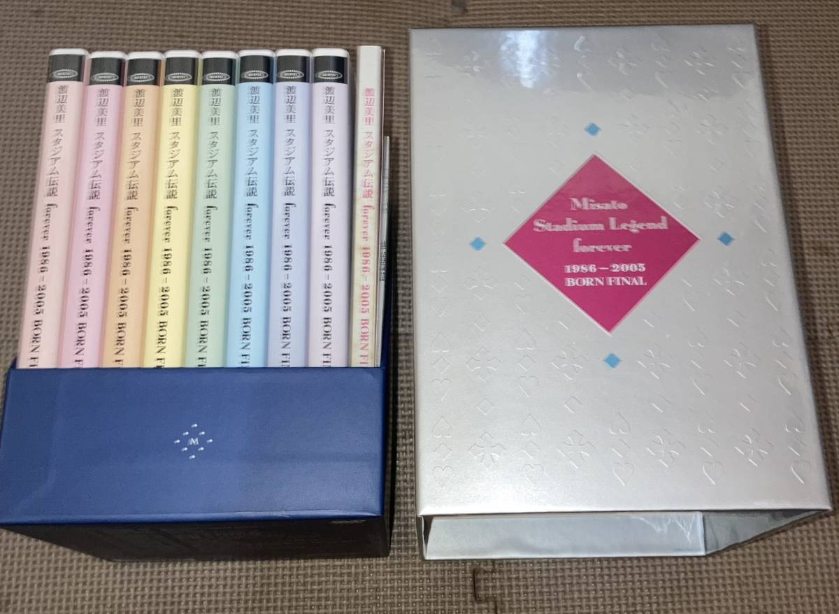 渡辺美里【スタジアム伝説 BORN FINAL】DVD-BOX 渡辺美里 ☆ スタジアム伝説 FOREVER 1986-2005 BORN FINAL ☆ DVD-BOX