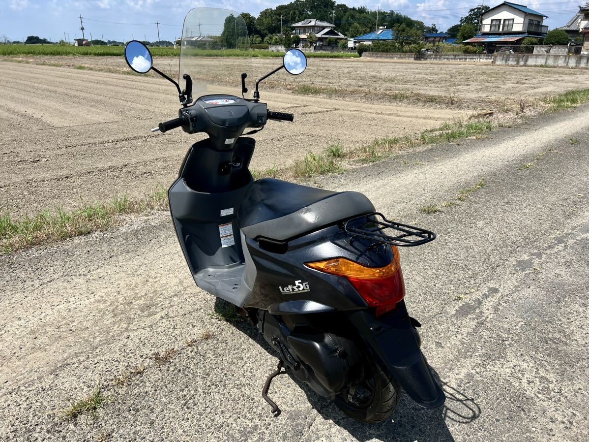レッツ5g 実働、書類完備｜バイク車体