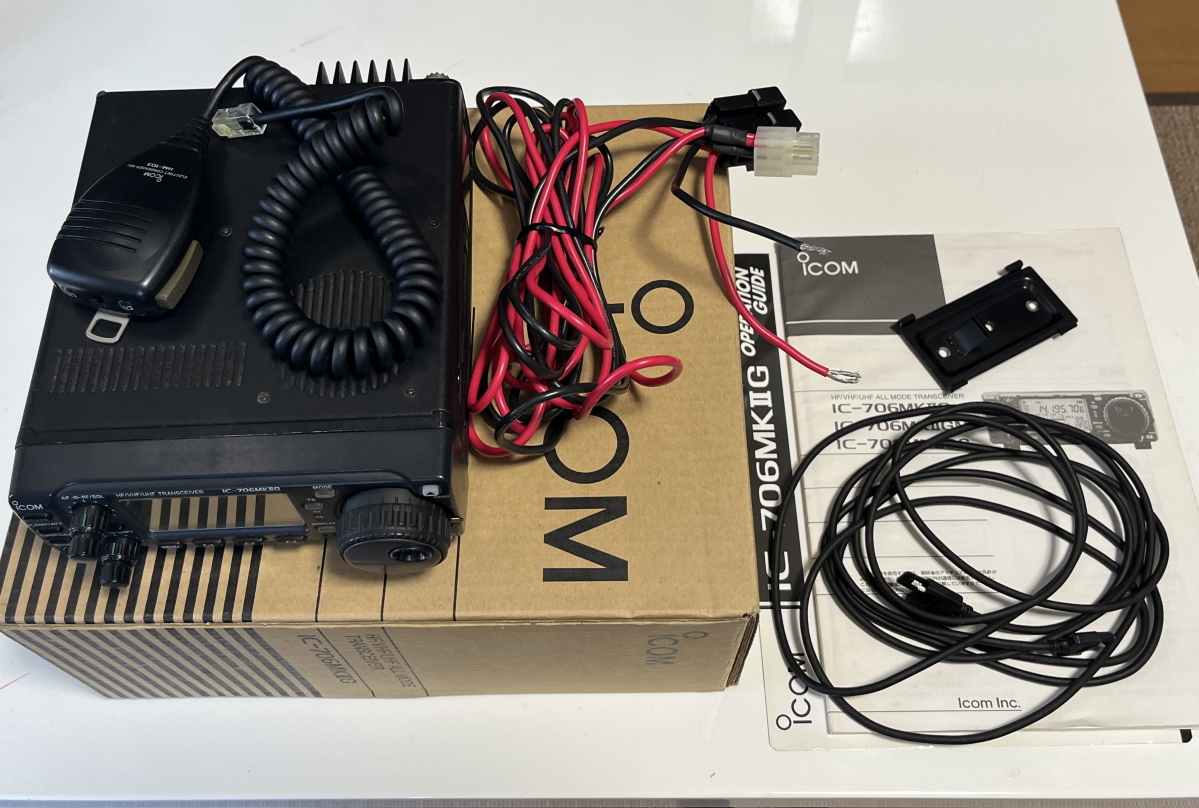 ICOM IC-706MKⅡG トランシーバー オプション付き ICOM IC-706MKⅡG