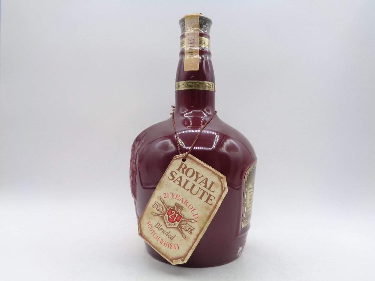 未開栓 ROYAL SALUTE 21年 シーバス ブラザーズ 1000ml 21年 ロイヤル