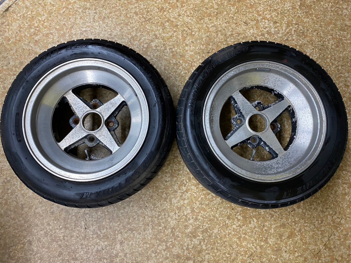 ワークエクイップ 114.3 4穴 旧車