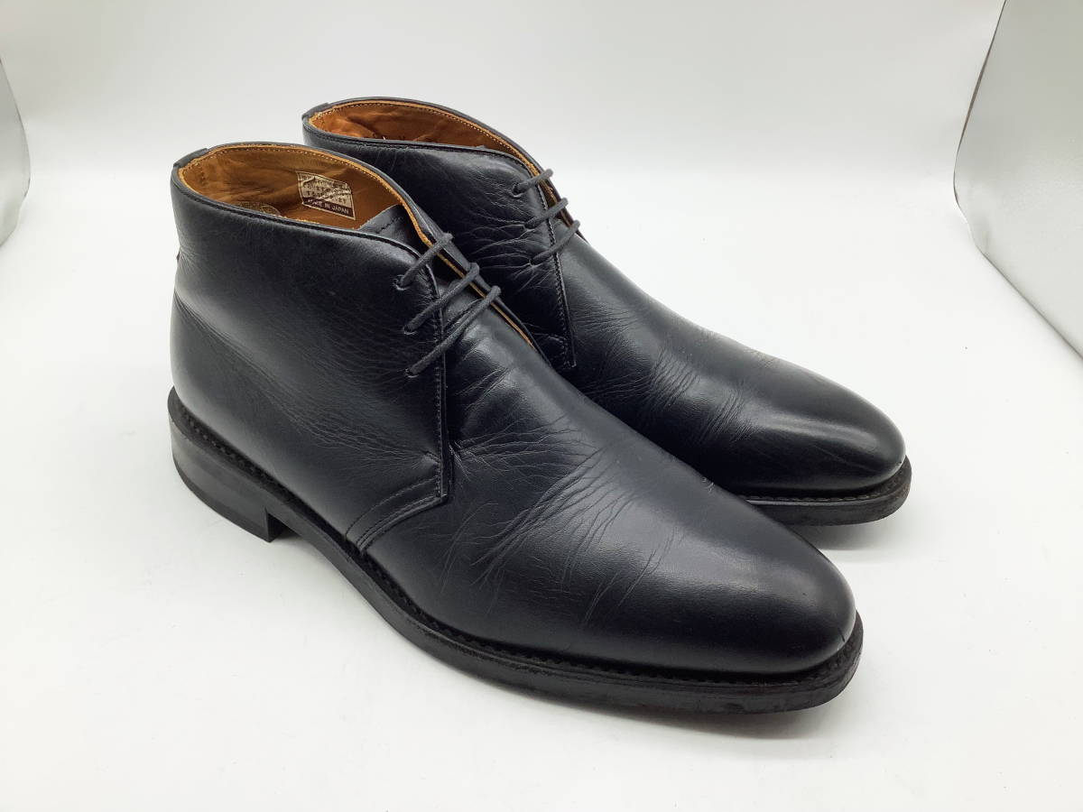 【良品】REGAL リーガル★Y671 日本製 ドレスチャッカブーツ 25 ★