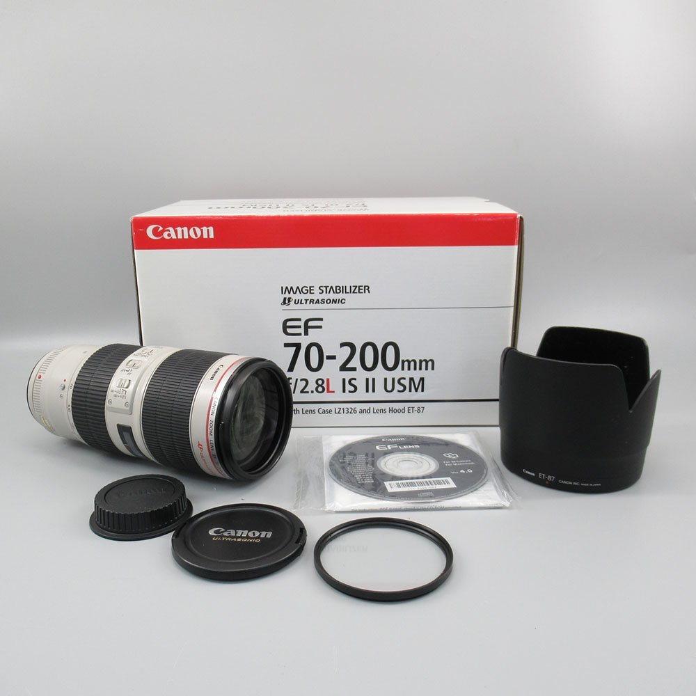 1円～ Canon キヤノン EF70-200mm f/2.8L IS II USM 望遠ズームレンズ 箱付き ※動作未確認 現状品 レンズ 255-2111498【O商品】