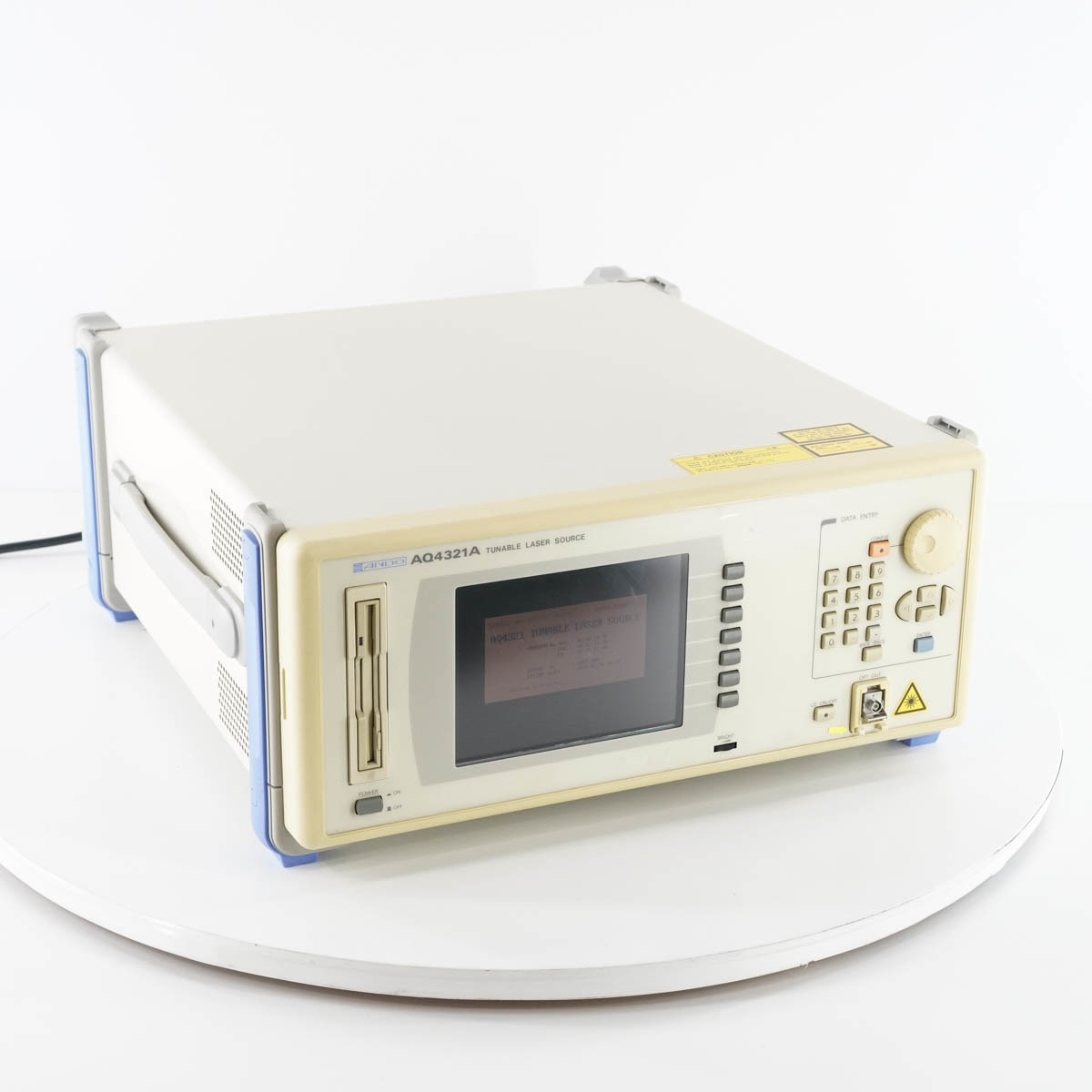 [DW] 8日保証 AQ4321A ANDO 安藤電気 TUNABLE LASER SOURCE 波長可変レーザー光源[05076-0011]