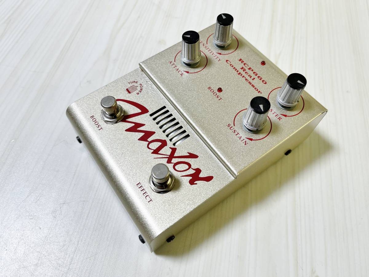 希少真空管コンプ　Maxon RCP660 Real Compressor 即決 Maxon RCP660 日本製 Real Compressor 真空管 TUBE