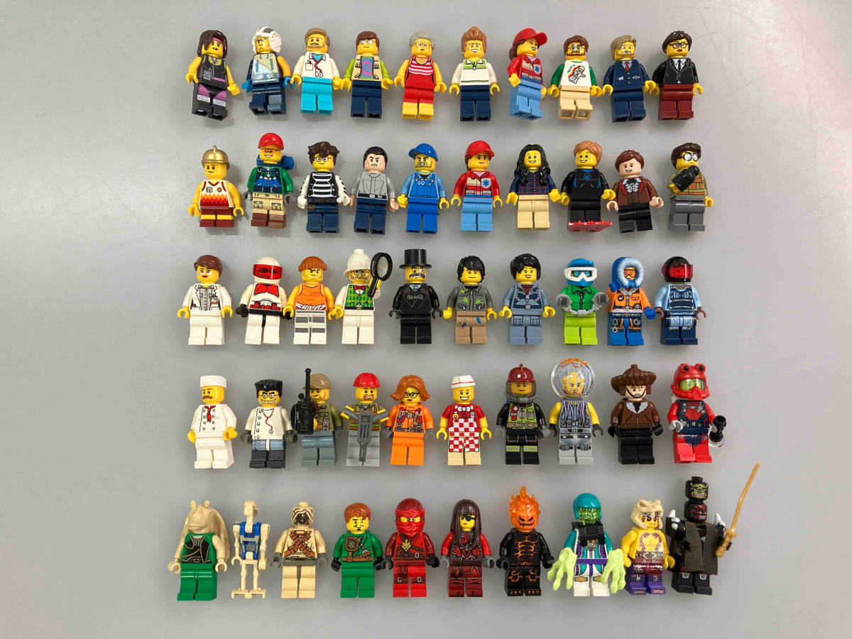 正規品LEGOレゴミニフィグ50個 大量まとめ売り※スターウォーズ 
