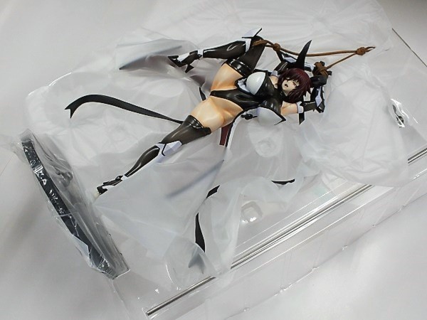 961◇【開封品】対魔忍ユキカゼ2《水城不知火 拘束Ver.》1/7☆クイーン 