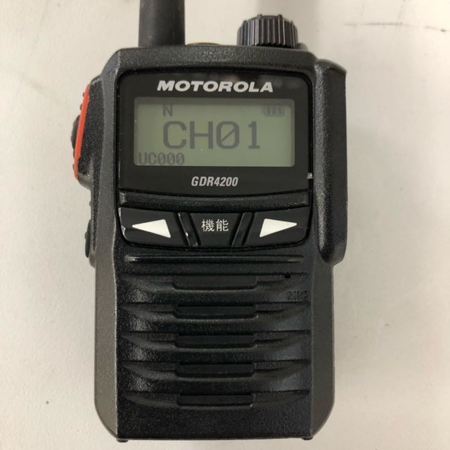 大人気，豊富な】 GDR4200 MOTOROLA モトローラ 登録局 トランシーバー