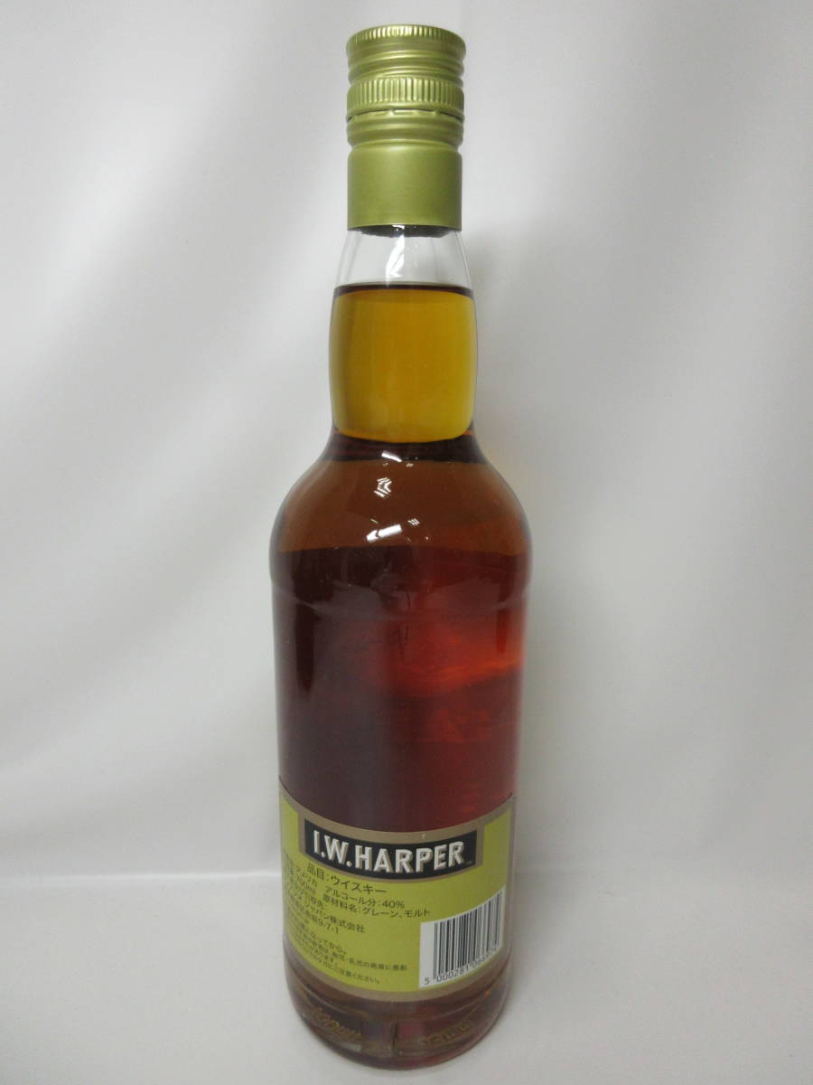 4891】 I.W.HARPER / I.Wハーパー 未開封 ウイスキー 40％ 700ml