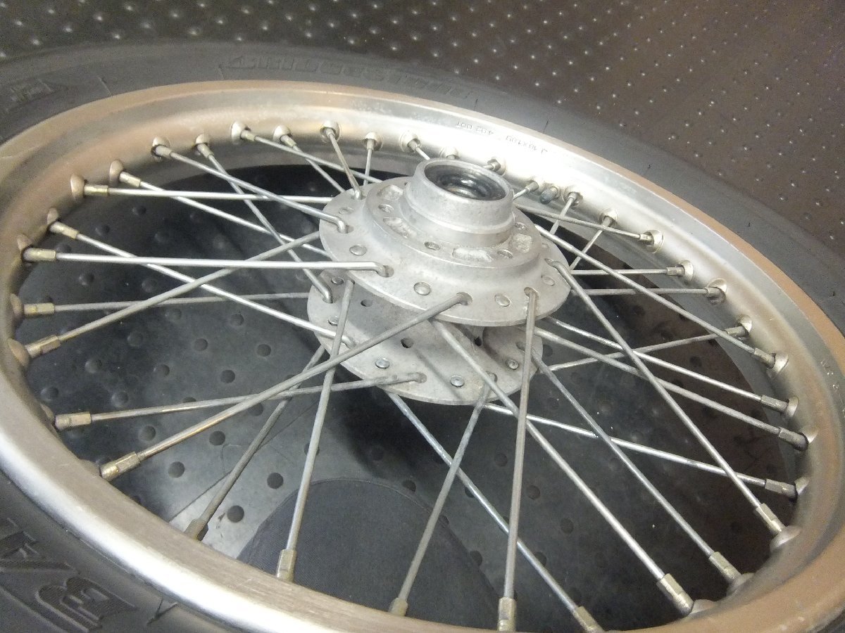 SR400 純正フロントホイール 18インチ 1JR スポークホイール