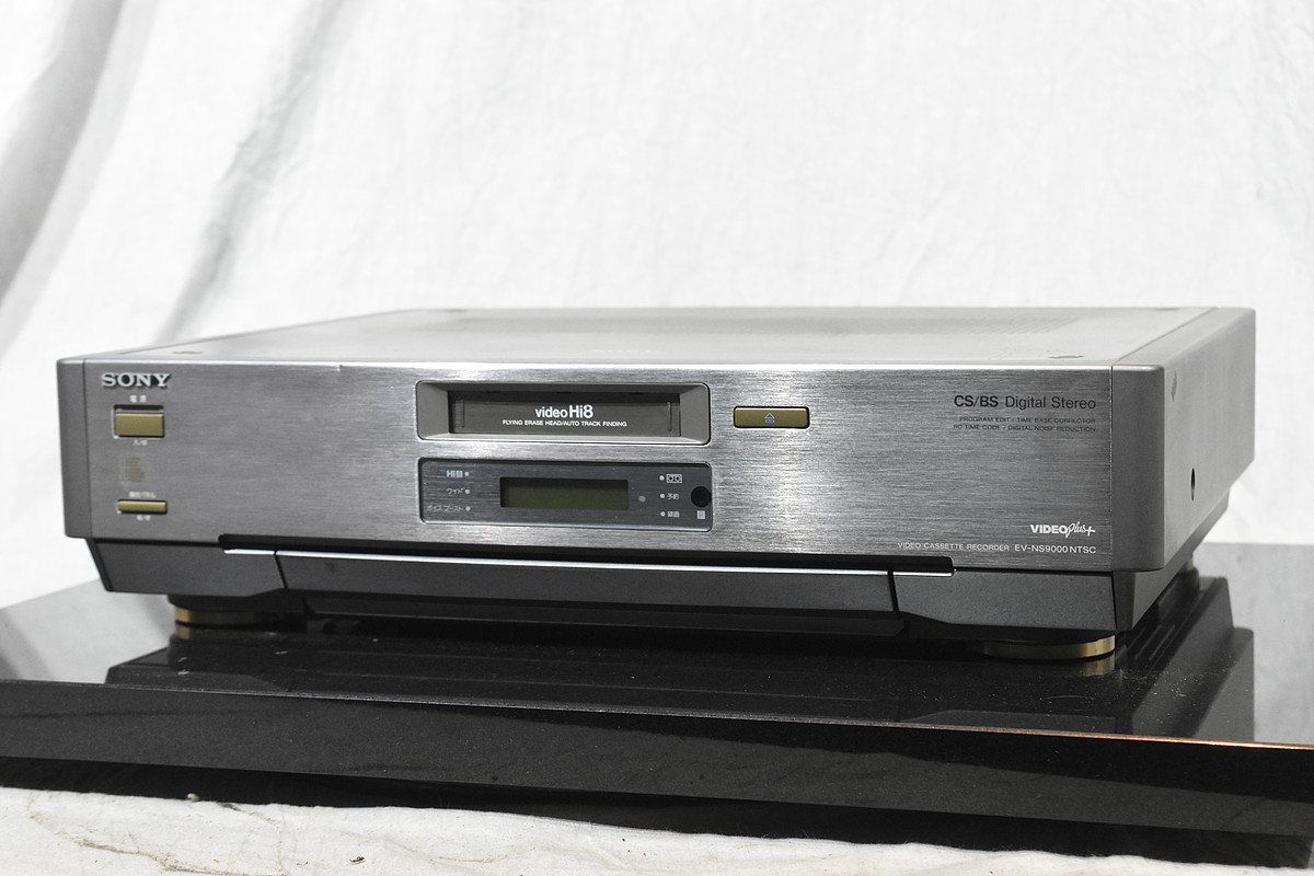 SONY EV-NS9000 ソニー Hi8ビデオデッキ プレーヤー レコーダー　ジャンク品 SONY EV-NS9000 Hi8 美品 動作確認済 公式通販