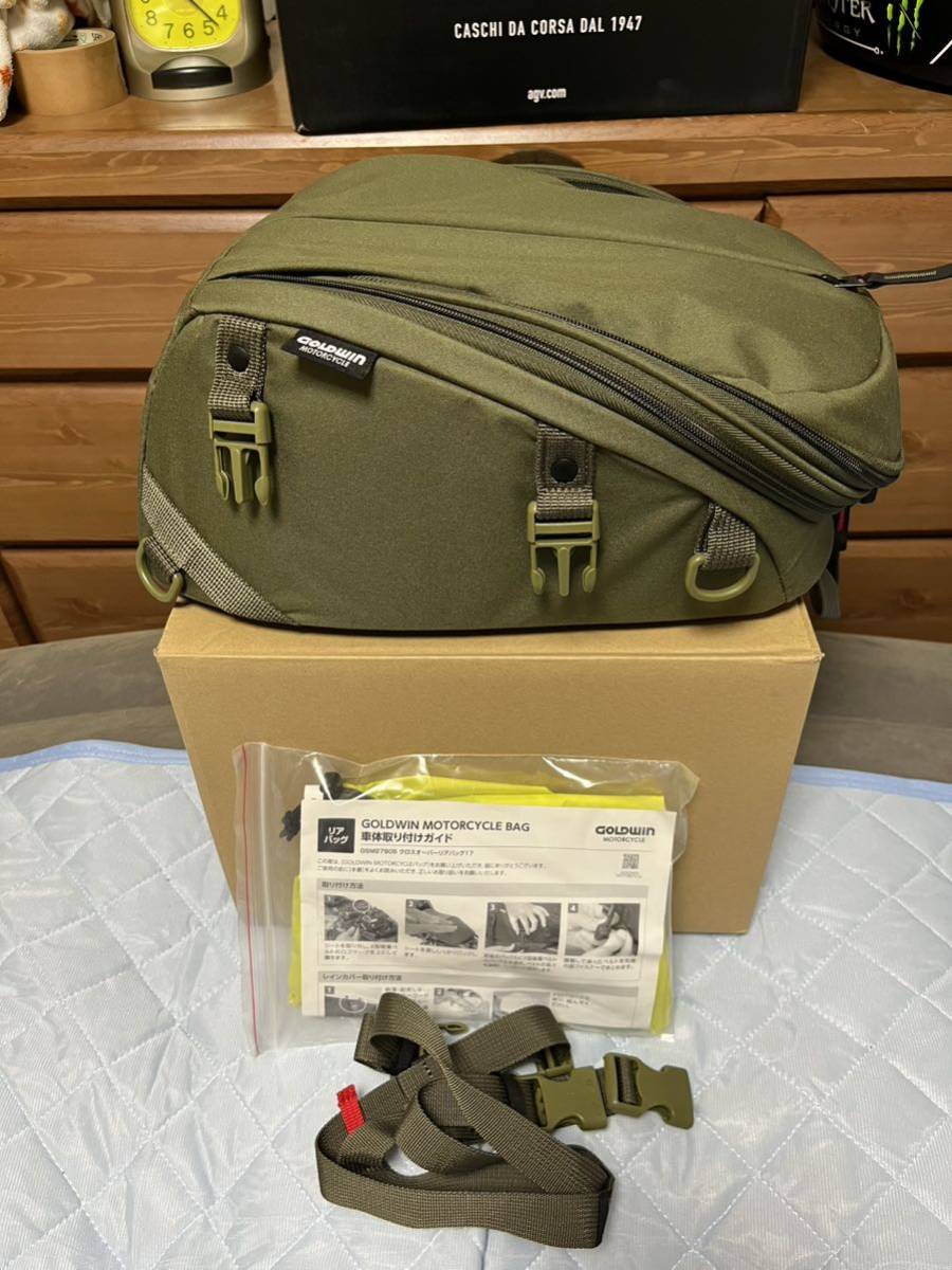 GOLDWIN ゴールドウィン　X-OVERシートバッグ　15-17L オリーブ　Z900RS CB400SF レブル