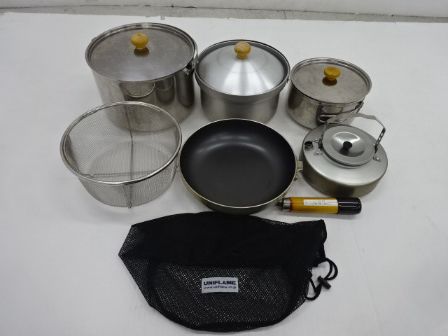 UNIFLAME fan5 DX 山ケトル900セット キャンプ 調理器具 032266005
