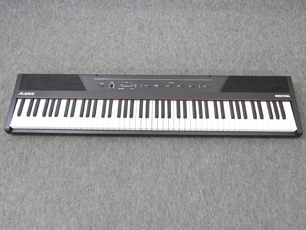 ☆ 付属品多数！！ ALESIS RECITAL 電子ピアノ アレシス 88鍵盤 製品 