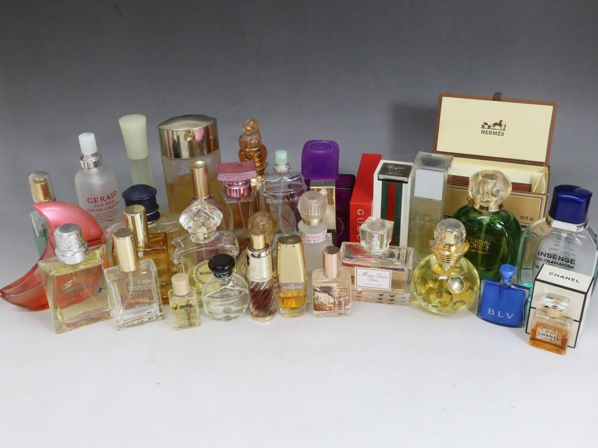 本物保証，人気セール ブランド 香水 パフューム オードトワレ HERMES CHANEL Dior GUCCI GIVENCHY FURTERER GHOST COTTON CLUB Shirley May etc. 品 まとめ(女性用)｜売買されたオークション情報、yahooの商品情報をアーカイブ公開 - オー その他