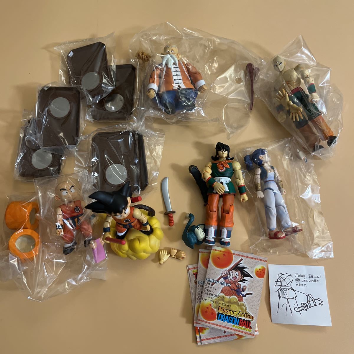 フィギュア ドラゴンボール Magnet Action全6種＋シークレット