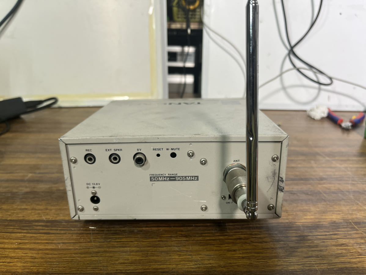 STANDARD AX700 広帯域受信機 電源ケーブル欠品 STANDARD AX700