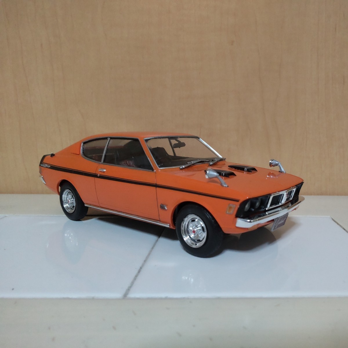 ハセガワ三菱ギャランＧＴＯ１／２４プラモデル完成品