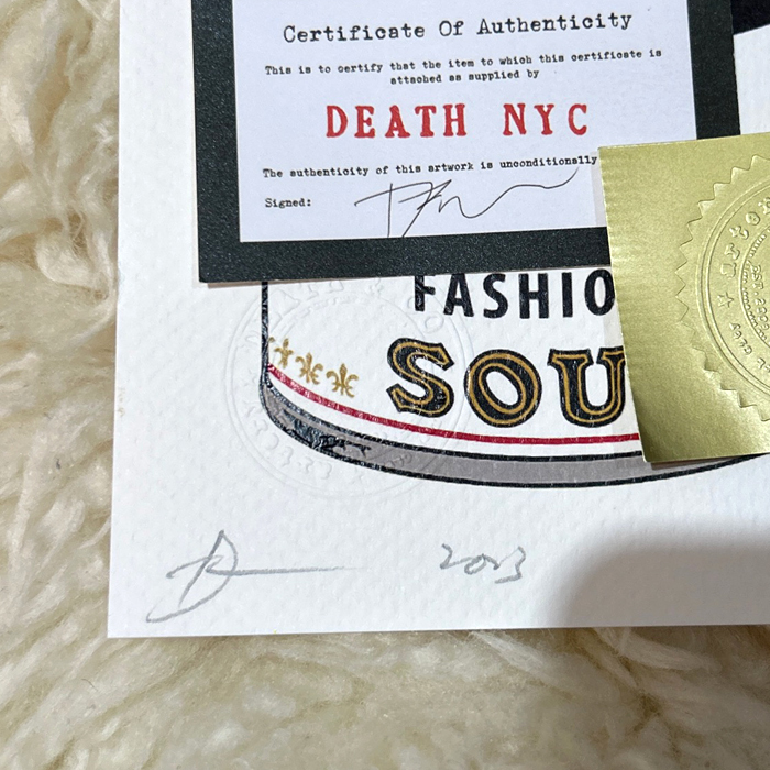 世界限定100枚 DEATH NYC スヌーピー SNOOPY チャーリーブラウン