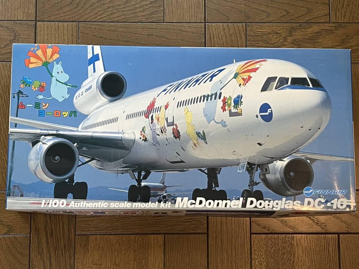 McDonnel Douglas DC-10 ムーミンヨーロッパ / 童友社 1/100 / FINNAIR