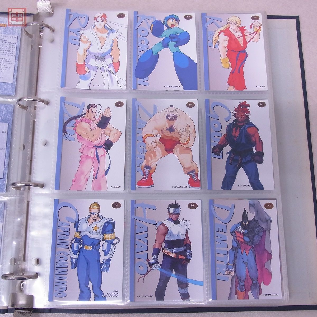 カードダスマスターズ ALL CAPCOM WORLD 98 コンプリートセット Yahoo